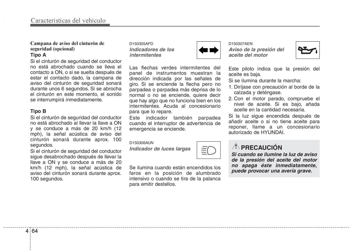 Hyundai ix55 Veracruz manual del propietario / page 149
