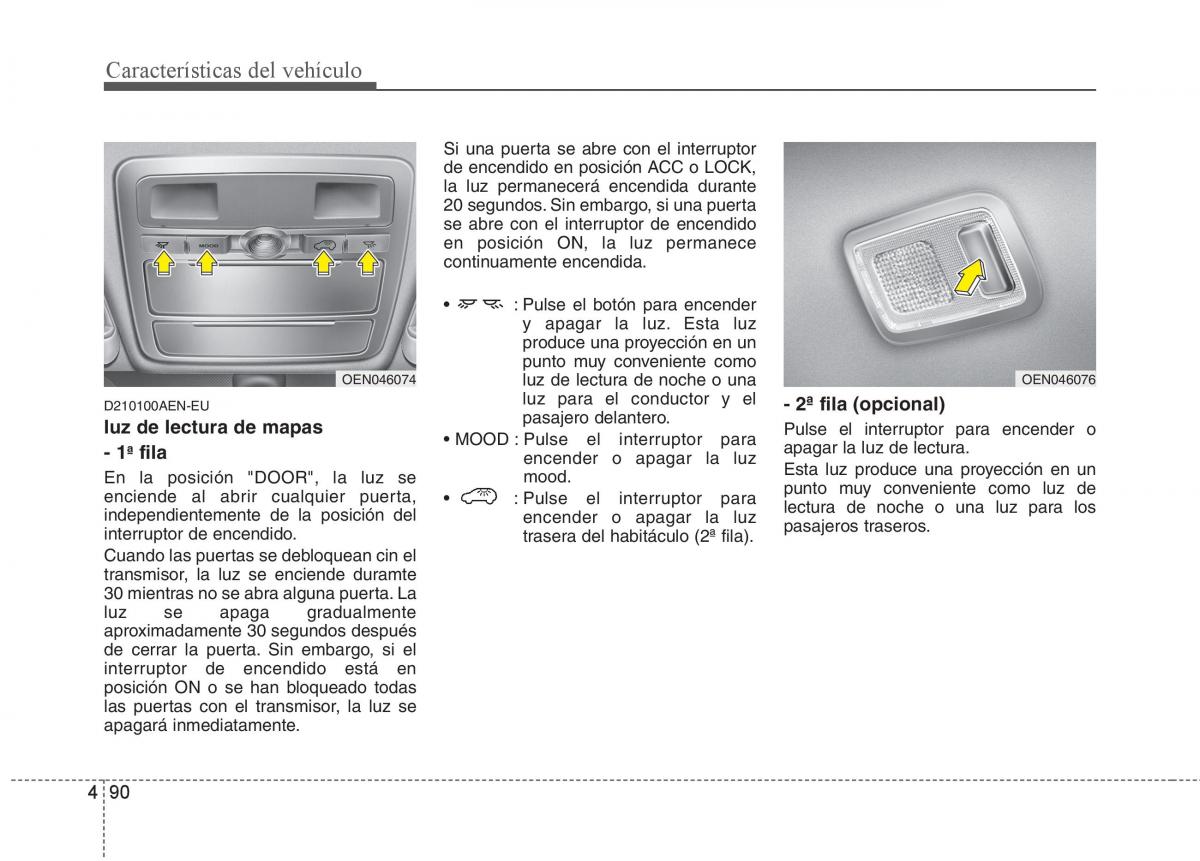 Hyundai ix55 Veracruz manual del propietario / page 175