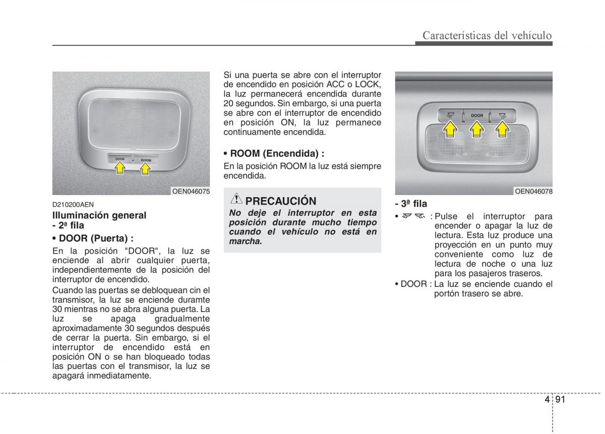 Hyundai ix55 Veracruz manual del propietario / page 176