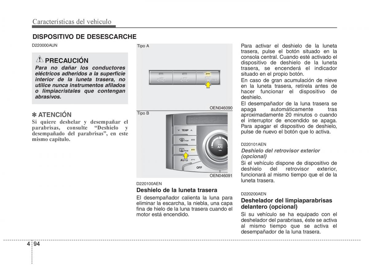 Hyundai ix55 Veracruz manual del propietario / page 179
