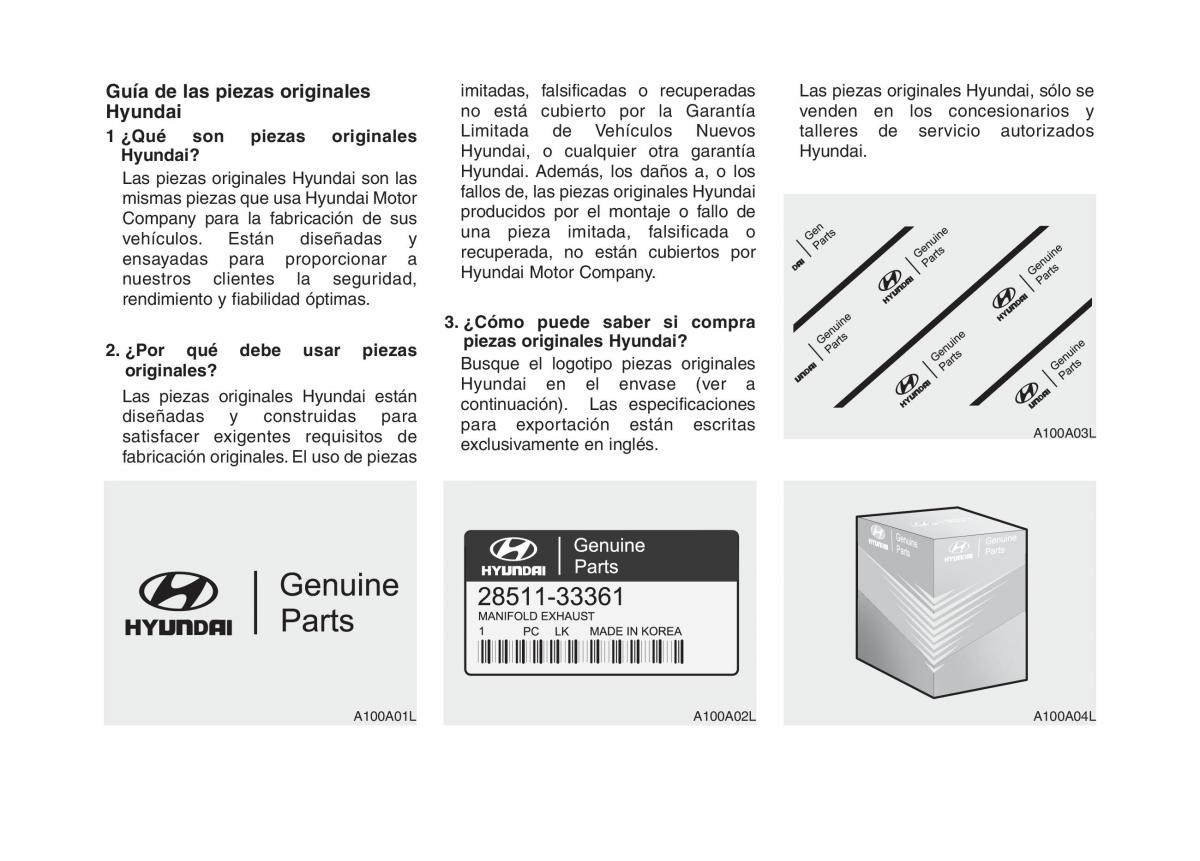Hyundai ix55 Veracruz manual del propietario / page 5