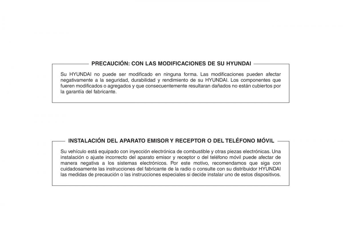 Hyundai ix55 Veracruz manual del propietario / page 2