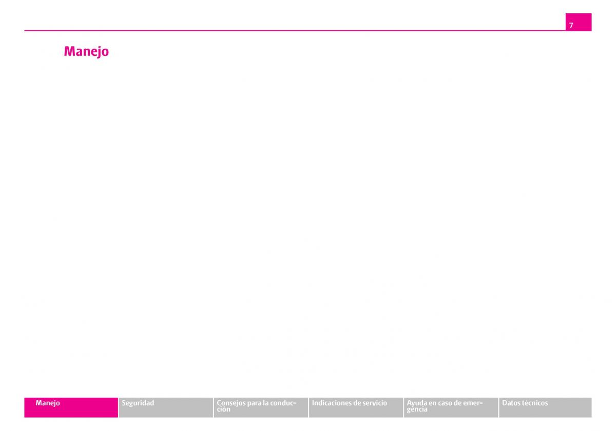 Skoda Superb I 1 manual del propietario / page 8