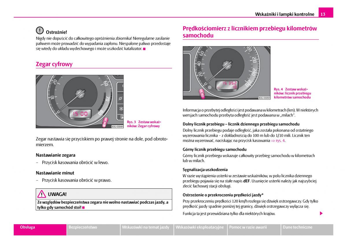 Skoda Superb I 1 instrukcja obslugi / page 14