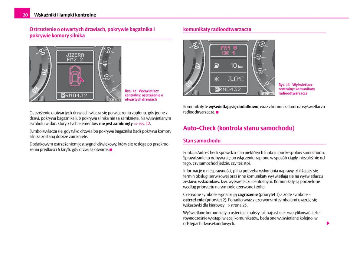 Skoda Superb I 1 instrukcja obslugi / page 21