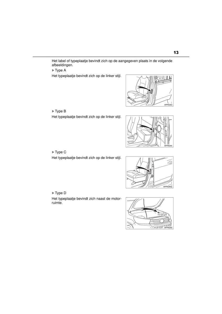 Toyota Hilux VIII 8 AN120 AN130 handleiding / page 13