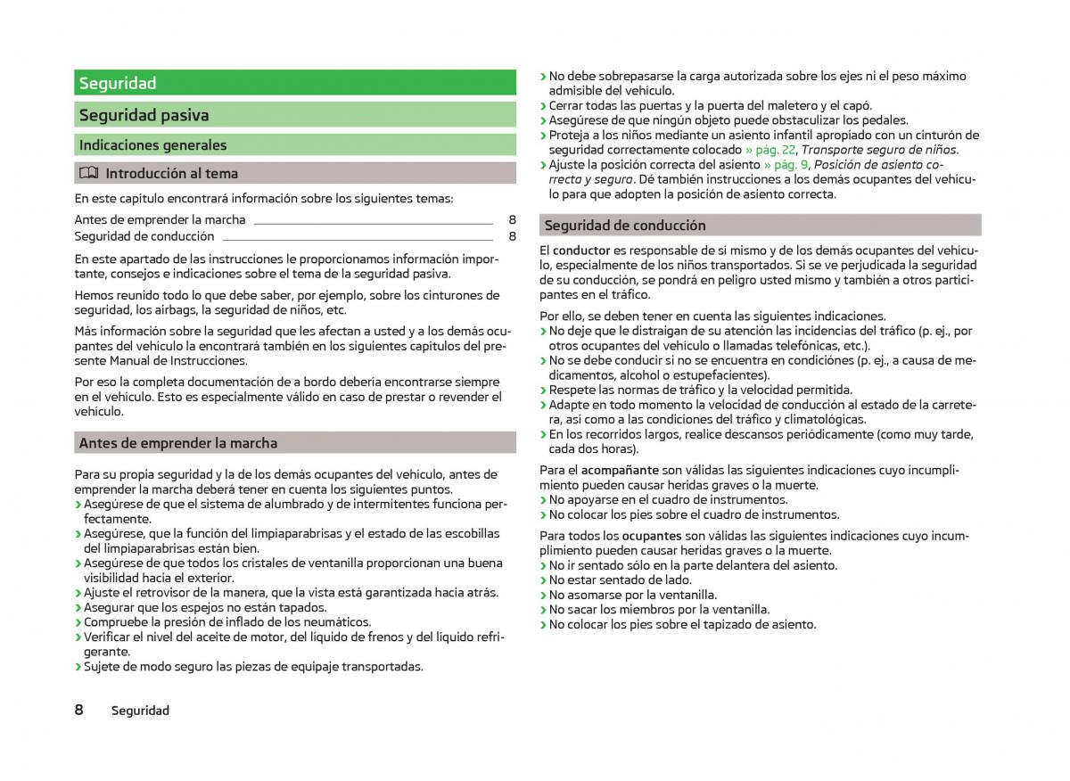 Skoda Superb III 3 manual del propietario / page 11