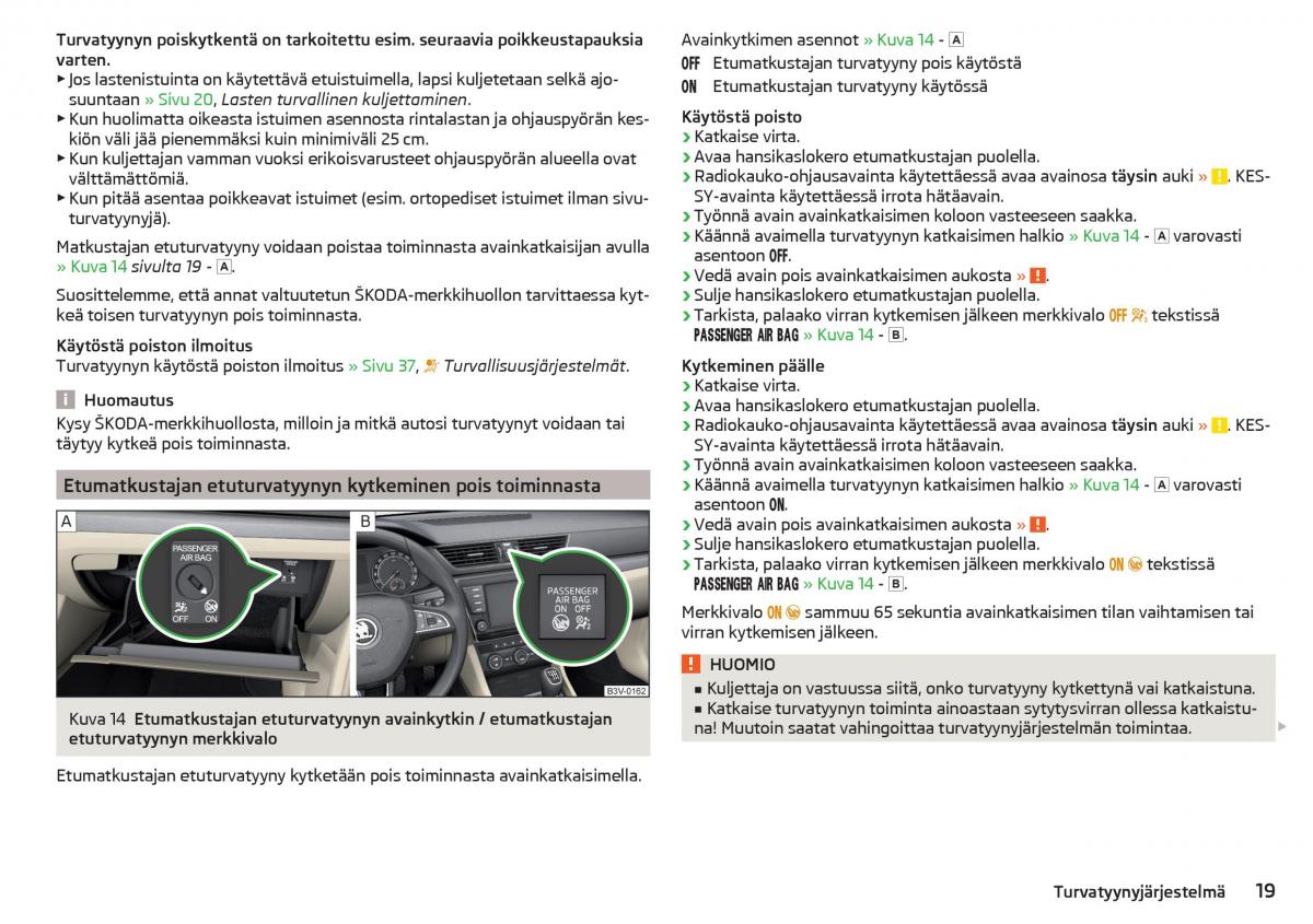 Skoda Superb III 3 omistajan kasikirja / page 21