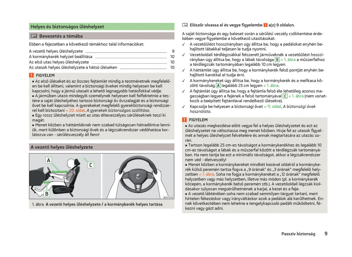 Skoda Superb III 3 Kezelesi utmutato / page 12