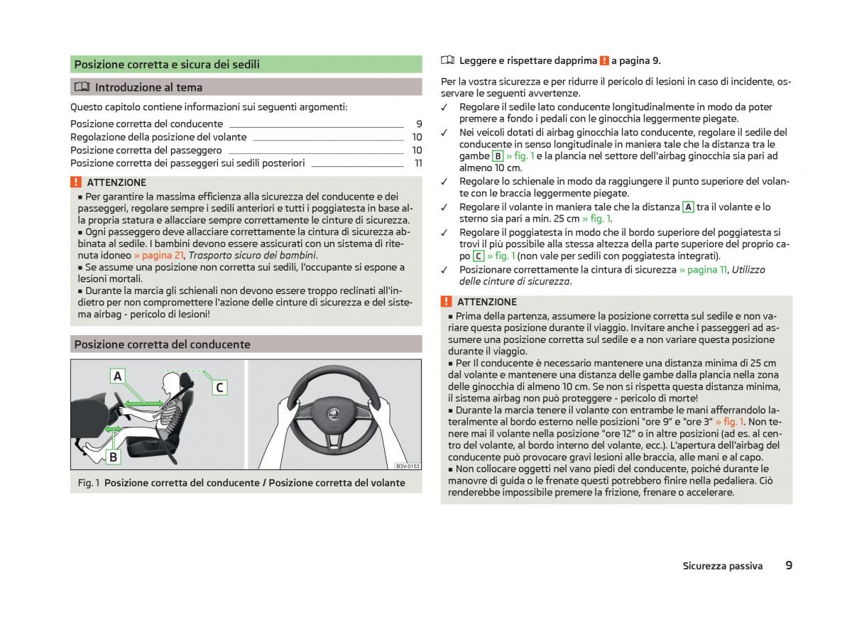 Skoda Superb III 3 manuale del proprietario / page 12