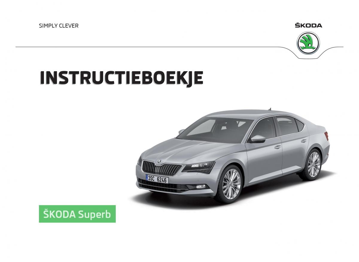 Skoda Superb III 3 handleiding / page 1