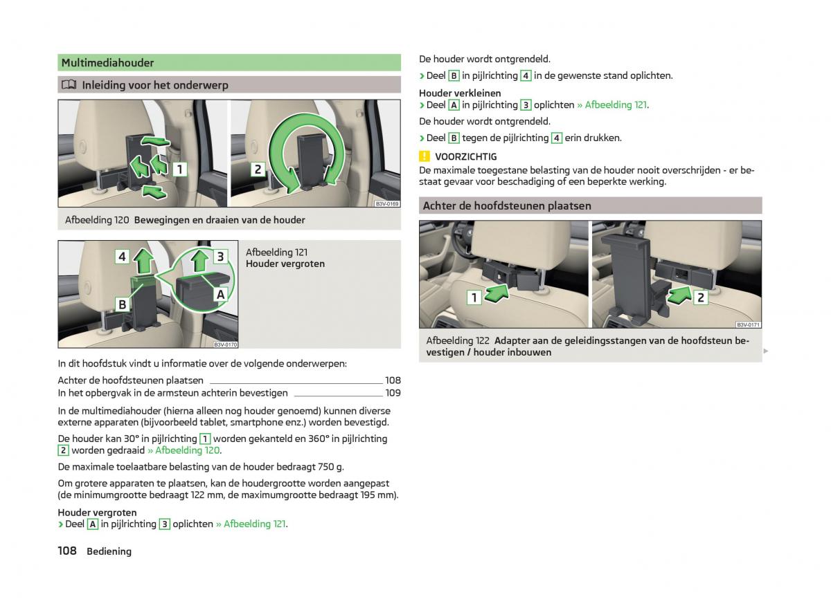 Skoda Superb III 3 handleiding / page 111