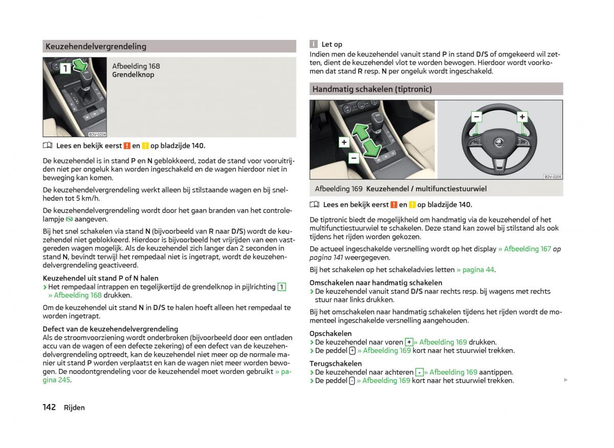 Skoda Superb III 3 handleiding / page 145