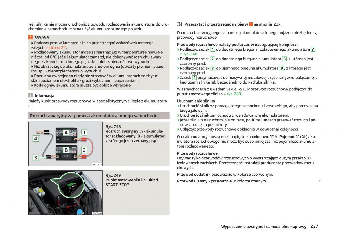  Skoda Superb Skoda Superb III 3 instrukcja / page 240