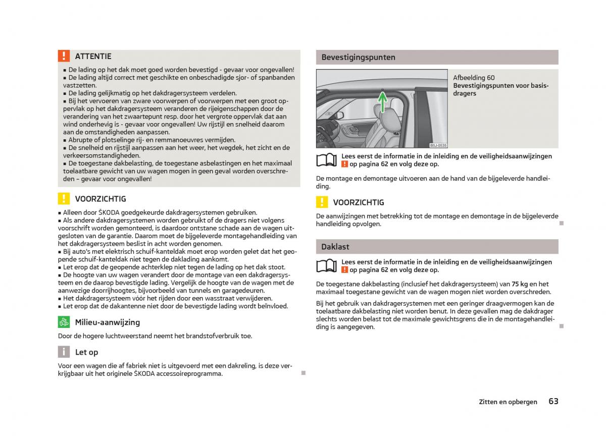 Skoda Fabia II 2 handleiding / page 65