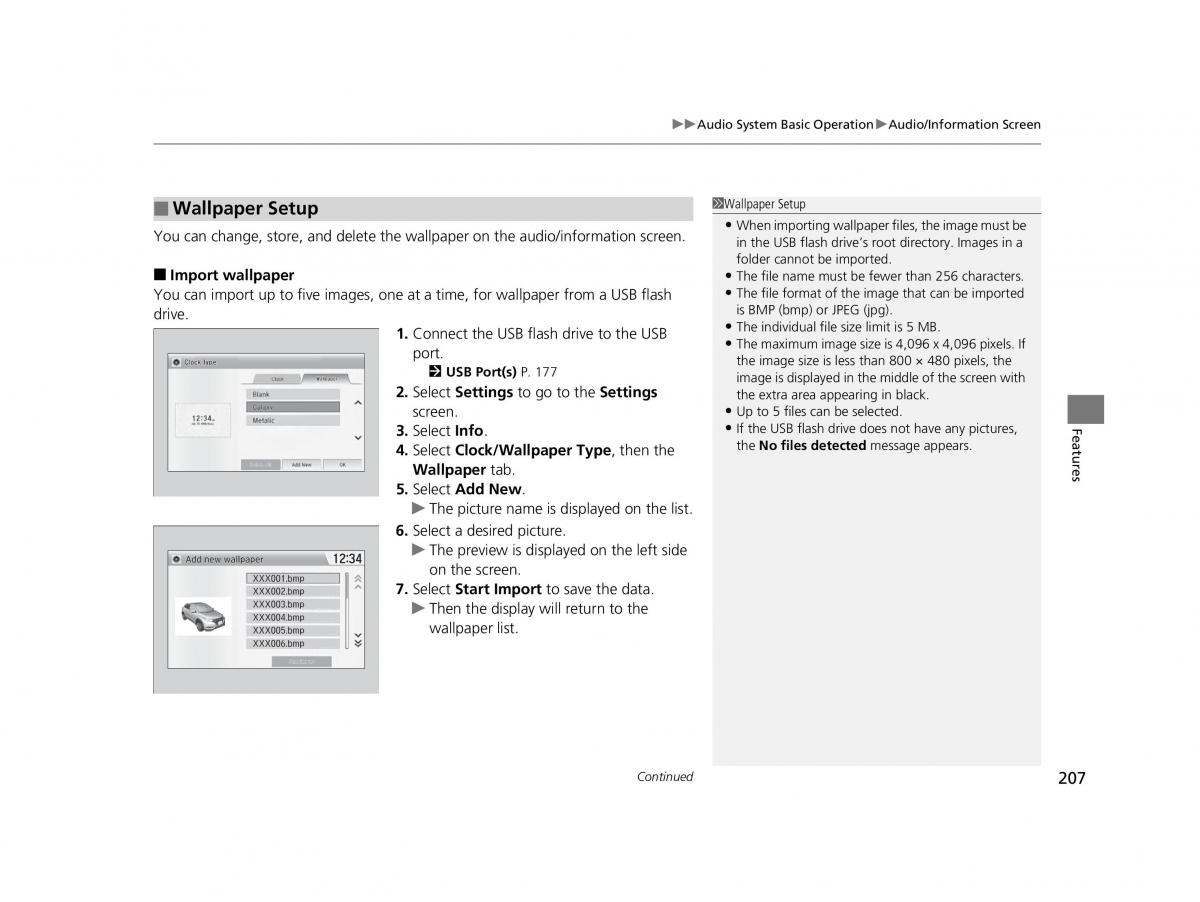 Honda HR V II 2 owners manual / page 208