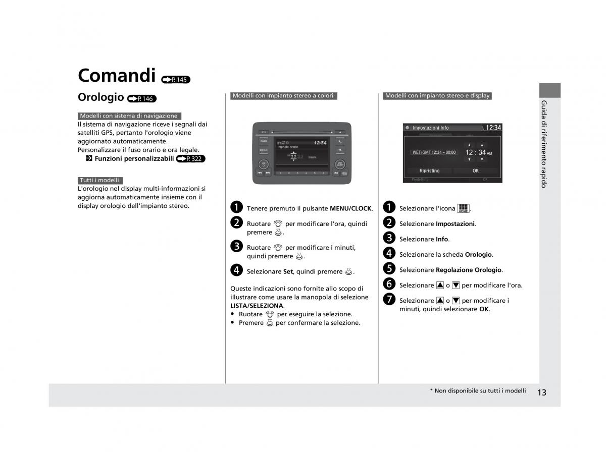 Honda HR V II 2 manuale del proprietario / page 14