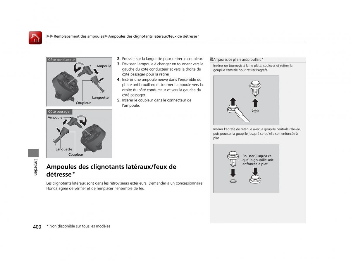 instrukcja obsługi Honda HR V Honda HR V II 2 manuel du proprietaire / page 401
