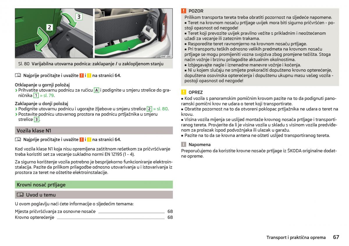Skoda Citigo vlasnicko uputstvo / page 69