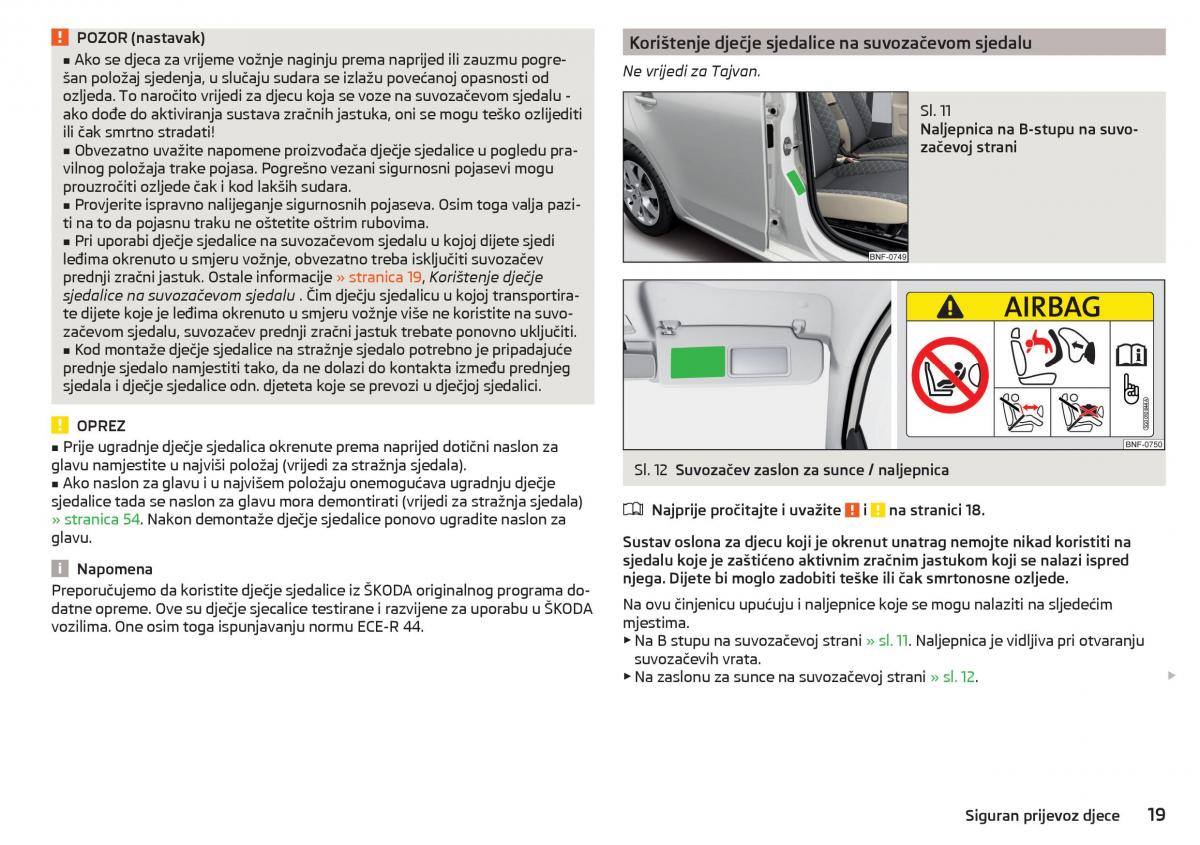 Skoda Citigo vlasnicko uputstvo / page 21