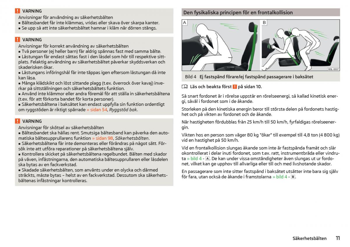 Skoda Citigo instruktionsbok / page 13