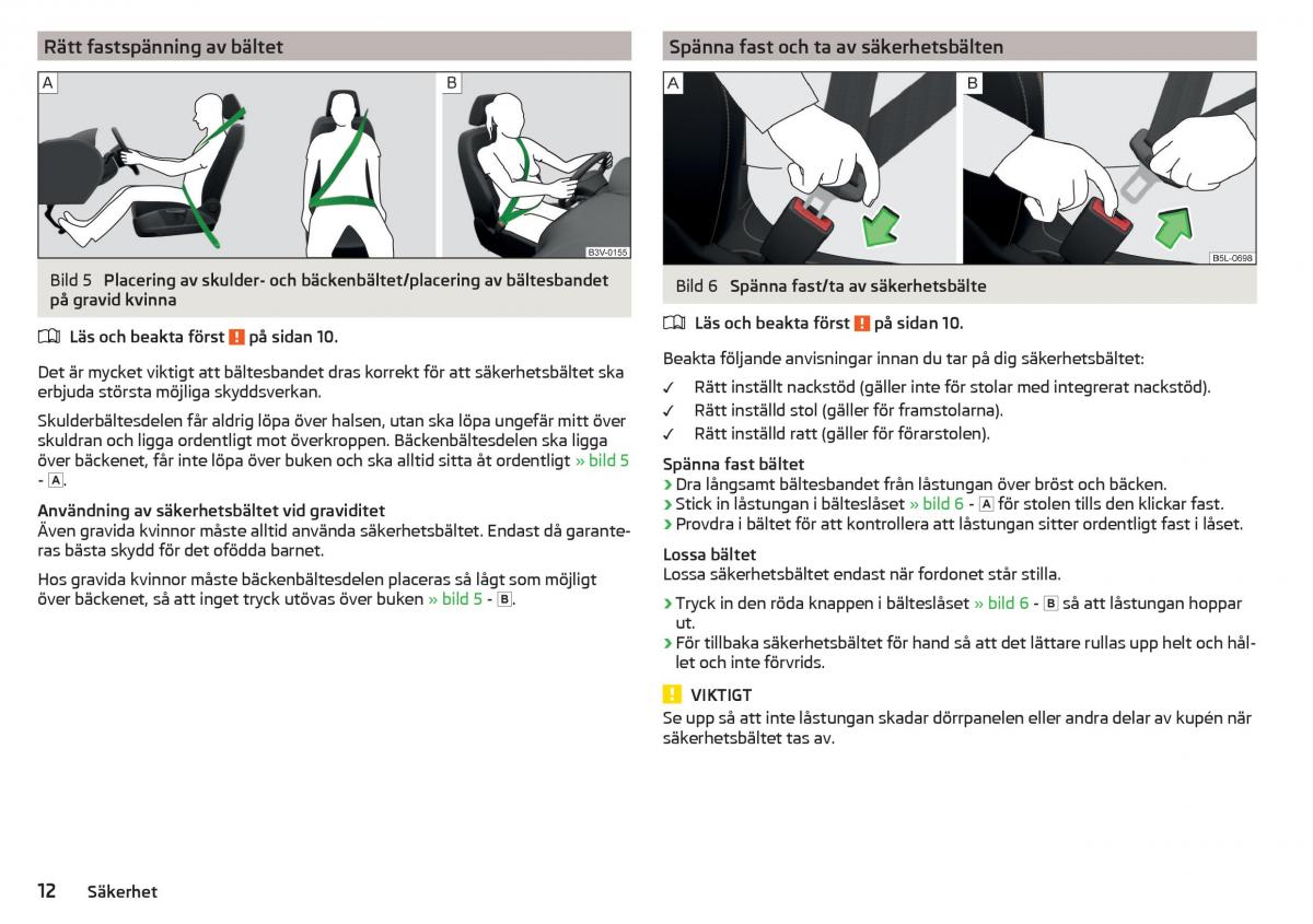 Skoda Citigo instruktionsbok / page 14