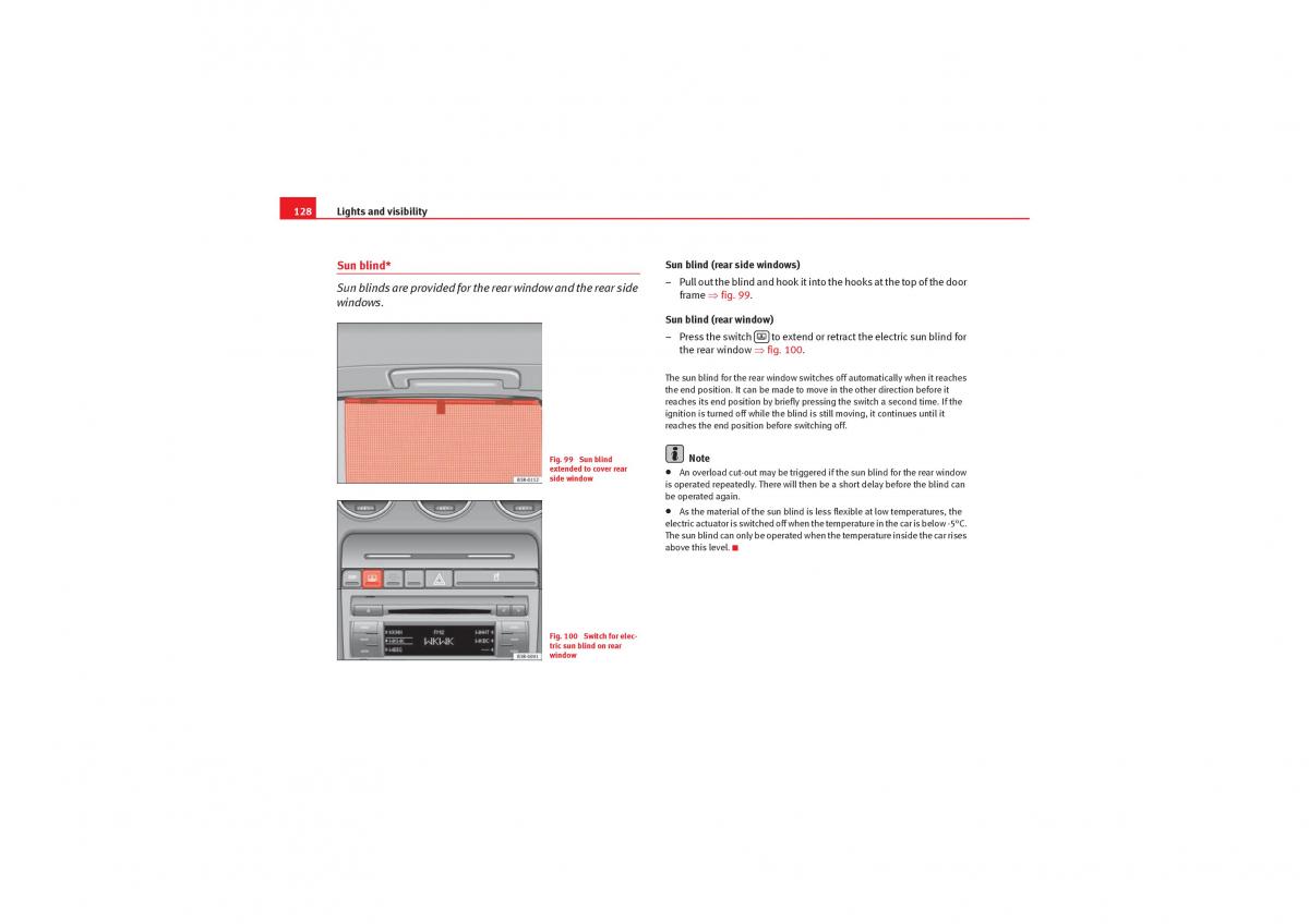Seat Exeo owners manual / page 130