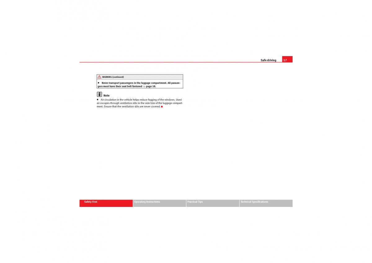 instrukcja obsługi Seat Exeo Seat Exeo owners manual / page 19