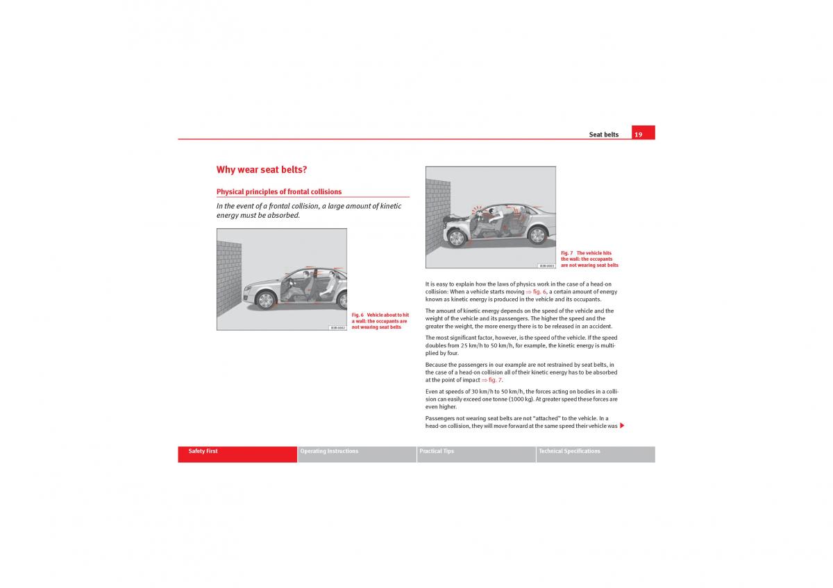 Seat Exeo owners manual / page 21