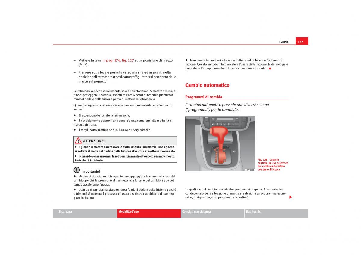 Seat Alhambra I 1 manuale del proprietario / page 179
