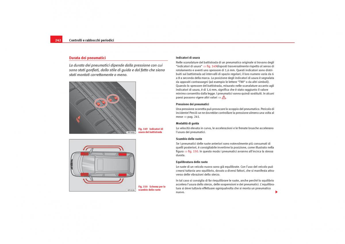 Seat Alhambra I 1 manuale del proprietario / page 244