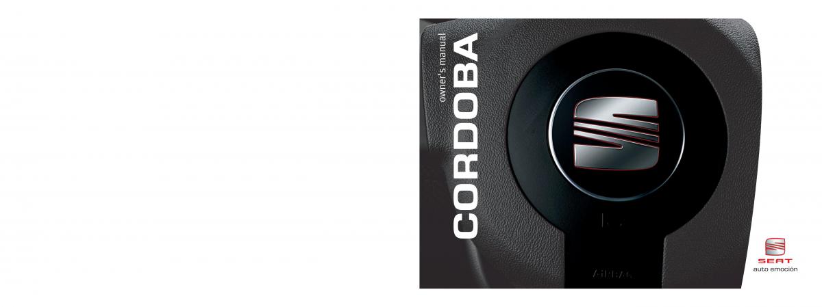 Seat Cordoba II 2 owners manual / page 1