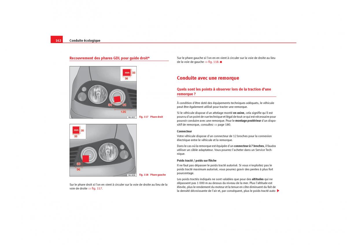 Seat Cordoba II 2 manuel du proprietaire / page 164