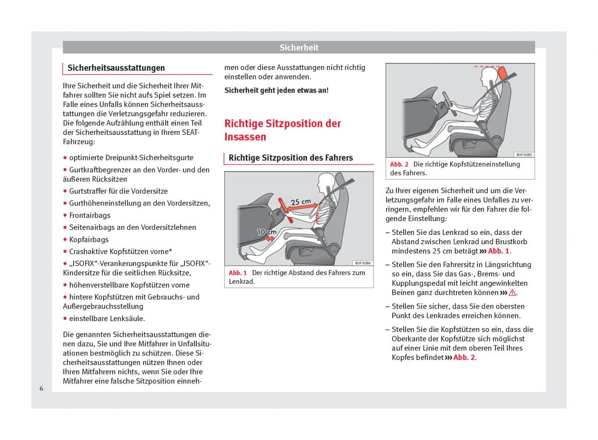 Seat Altea Handbuch / page 8