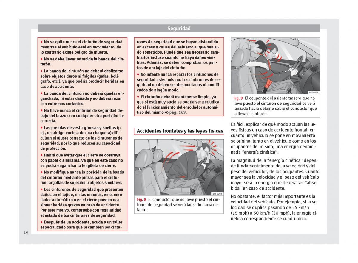 Seat Altea manual del propietario / page 16