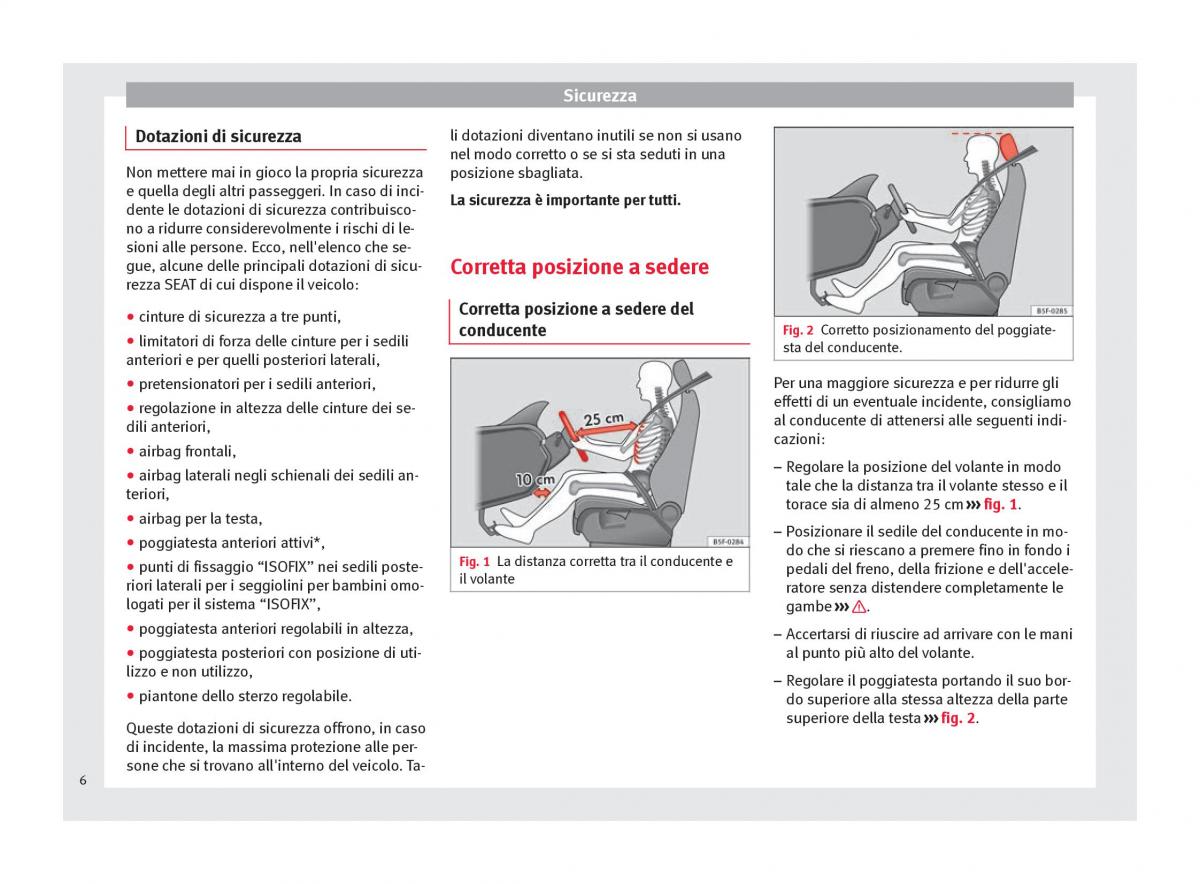 Seat Altea manuale del proprietario / page 8