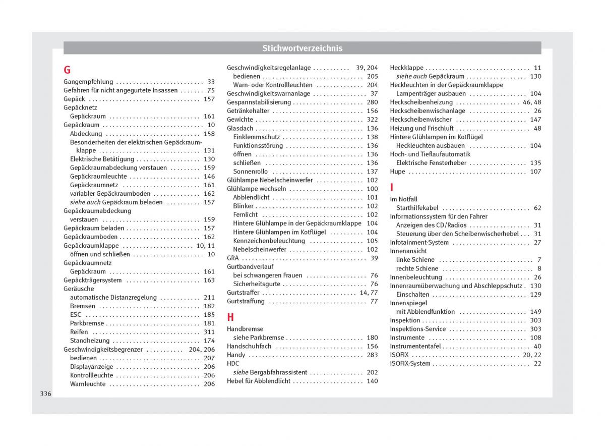 Seat Ateca Handbuch / page 338