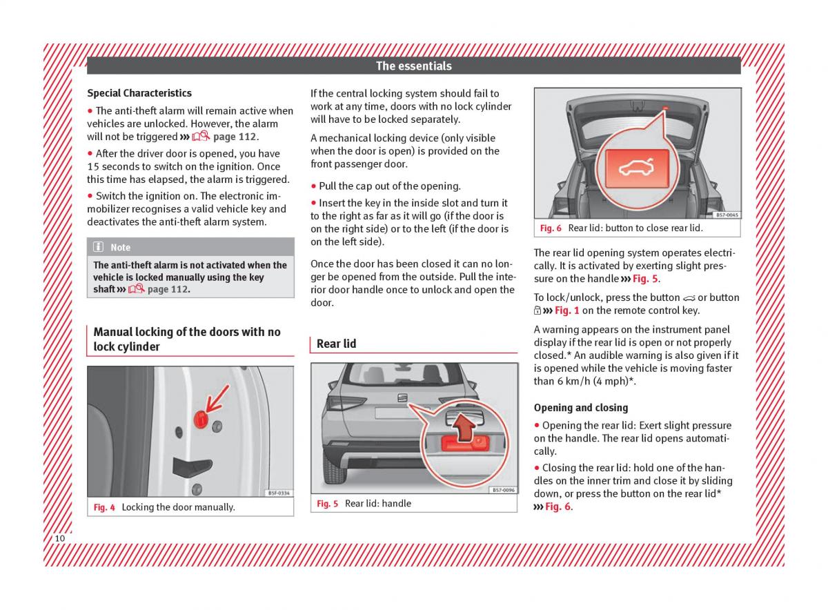 Seat Ateca owners manual / page 12
