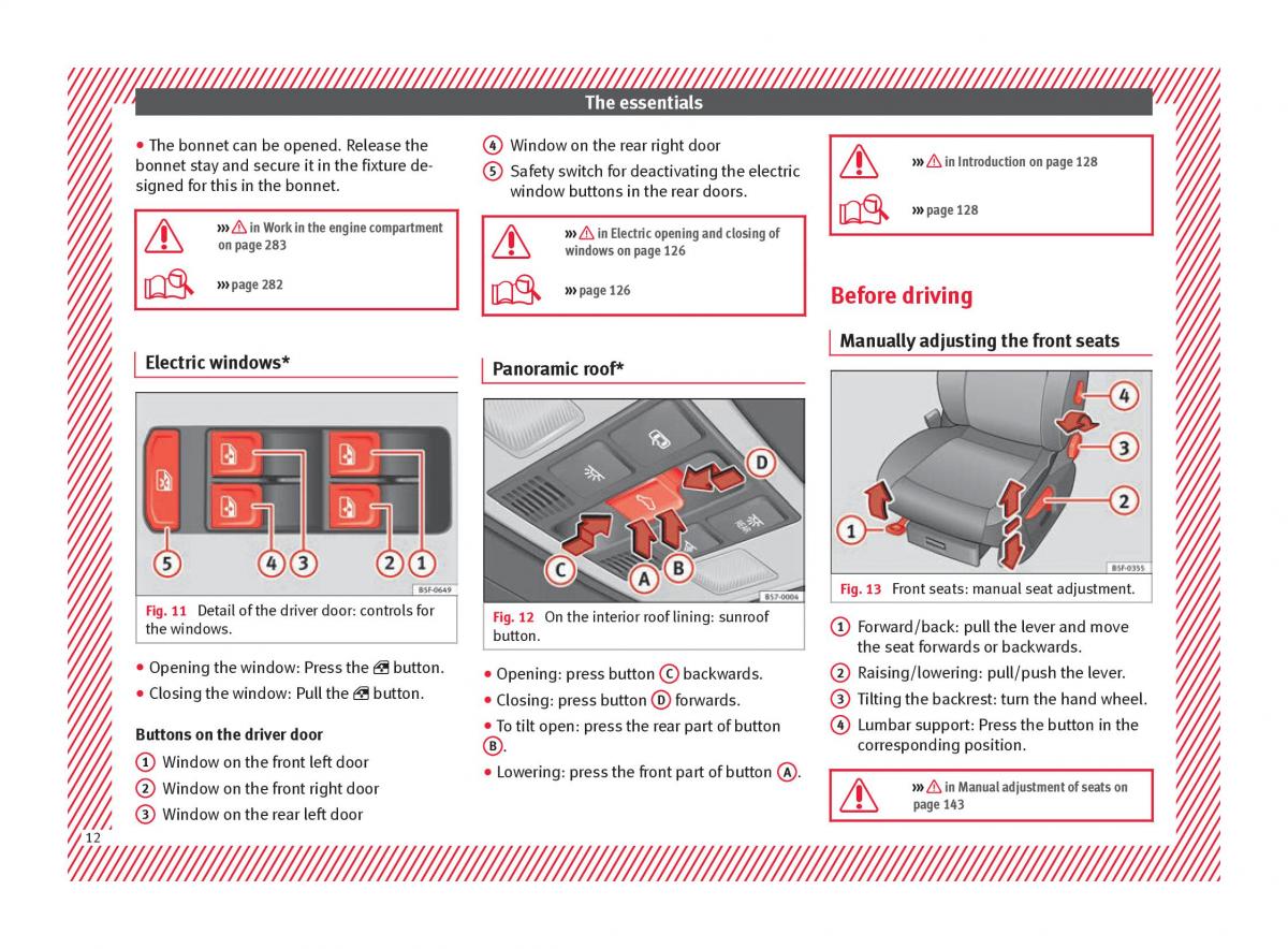 Seat Ateca owners manual / page 14