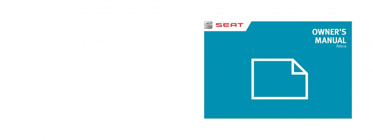 Seat Ateca owners manual / page 1