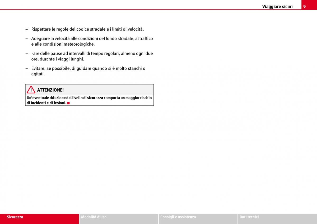 Seat Ibiza III 3 manuale del proprietario / page 11