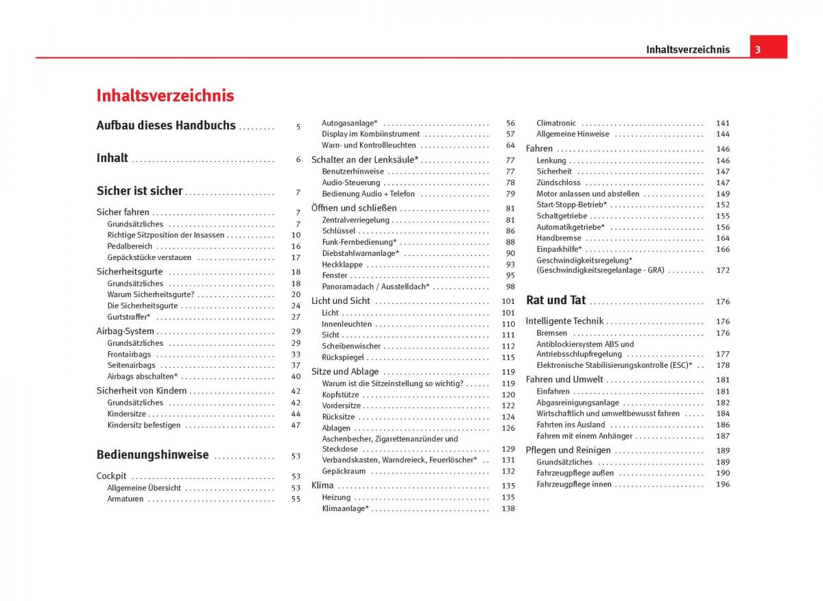 Seat Ibiza IV 4 Handbuch / page 5