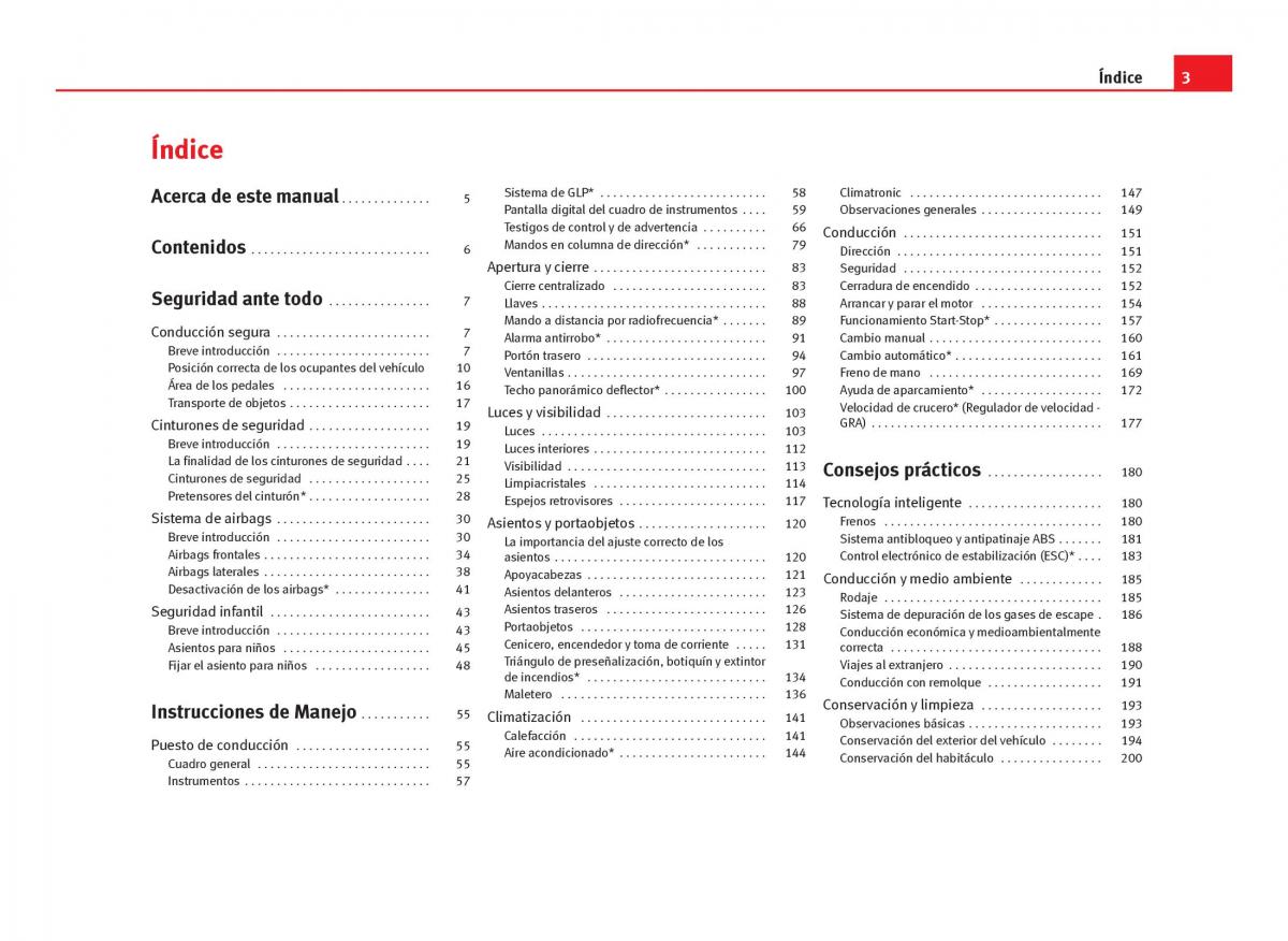 Seat Ibiza IV 4 manual del propietario / page 5