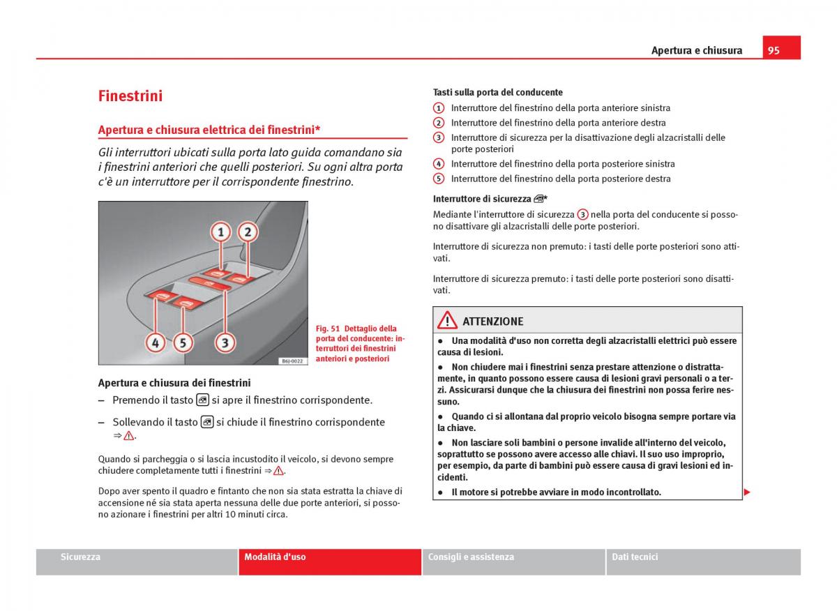 Seat Ibiza IV 4 manuale del proprietario / page 97