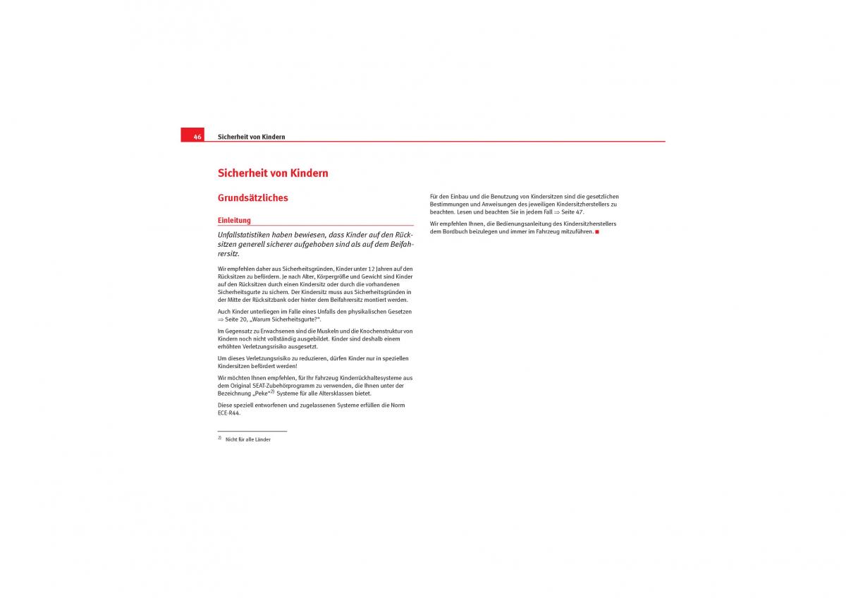 Seat Leon II 2 Handbuch / page 48