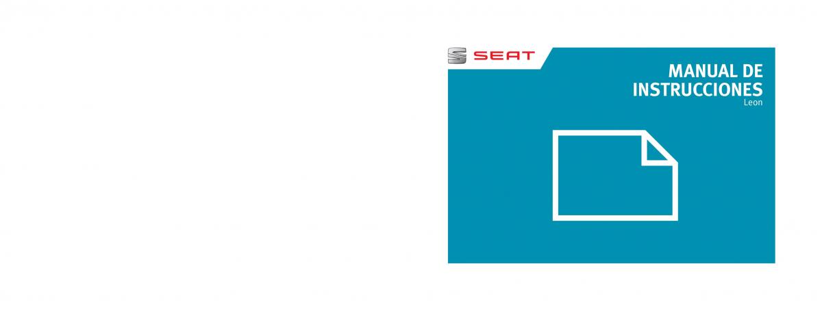 Seat Leon III 3 manual del propietario / page 1