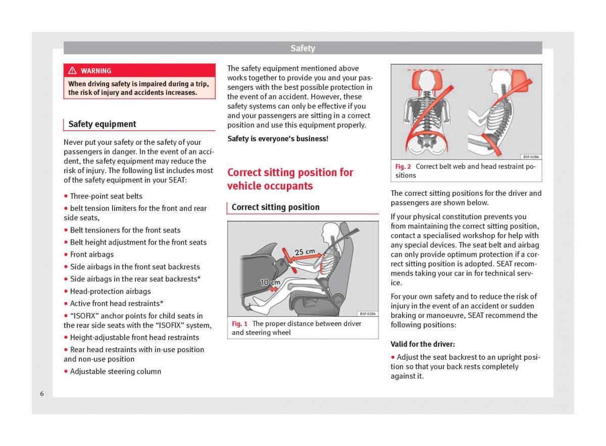 Seat Mii owners manual / page 8