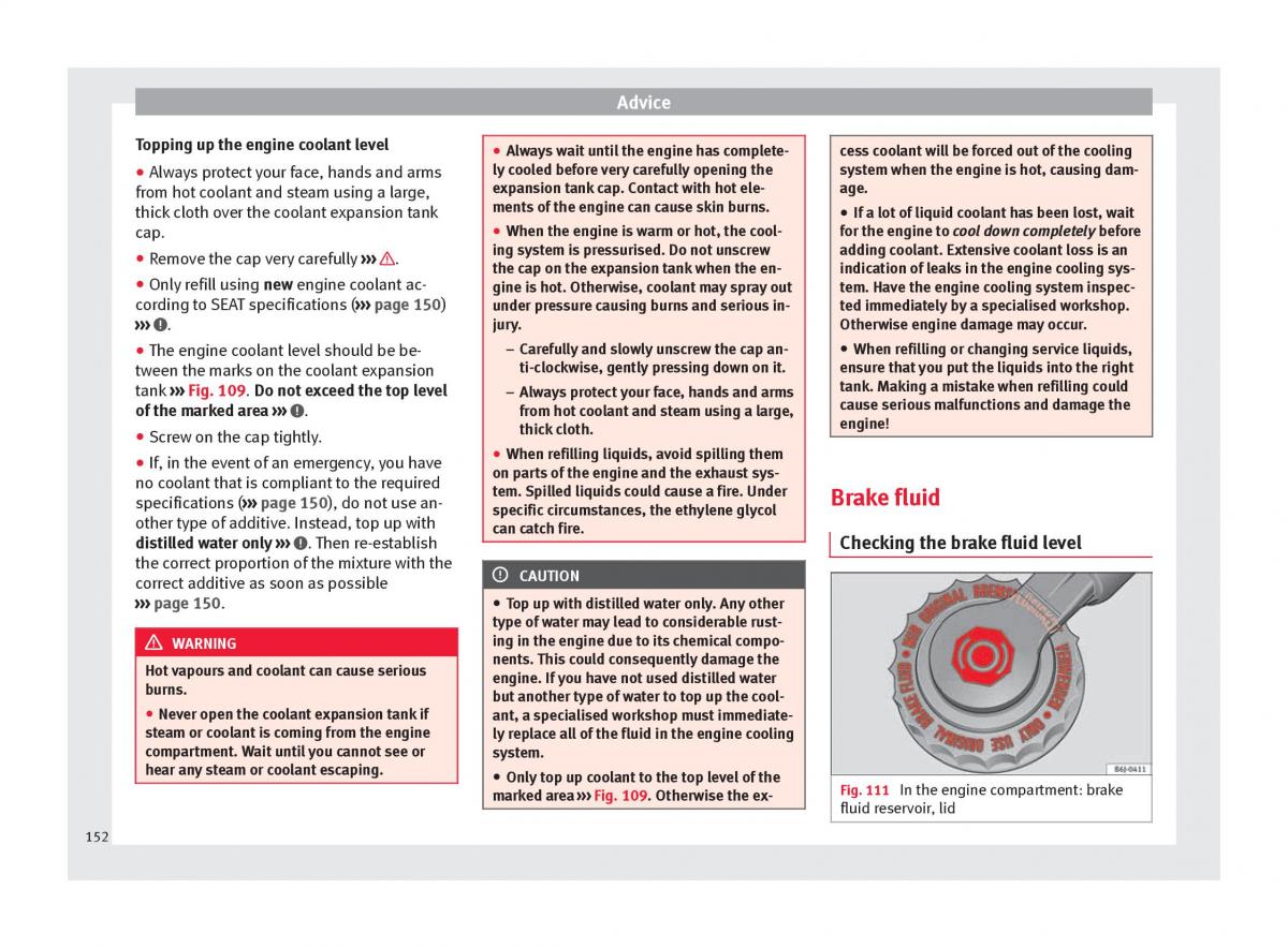 Seat Mii owners manual / page 154