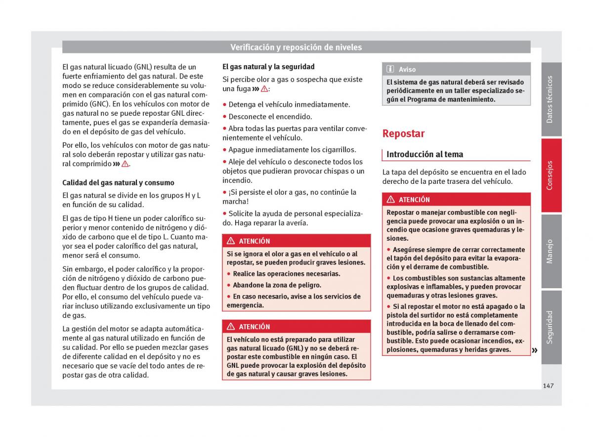 Seat Mii manual del propietario / page 149