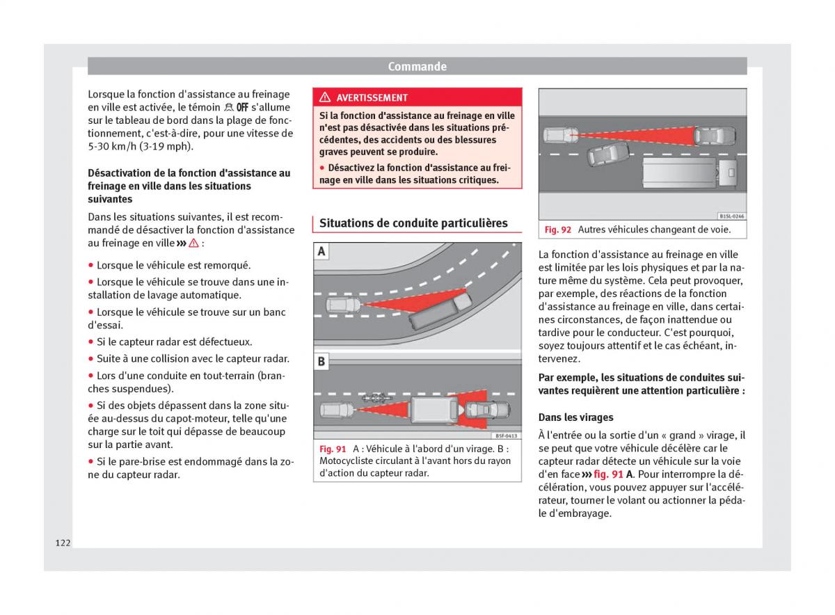 Seat Mii manuel du proprietaire / page 124
